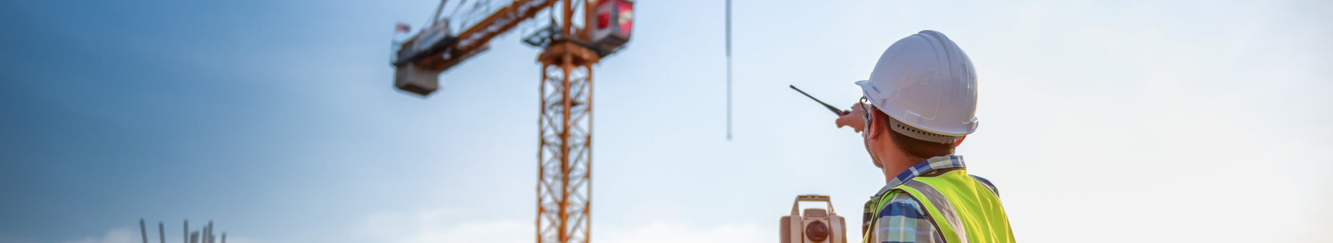 An engineer is observing the waterproof engineering.