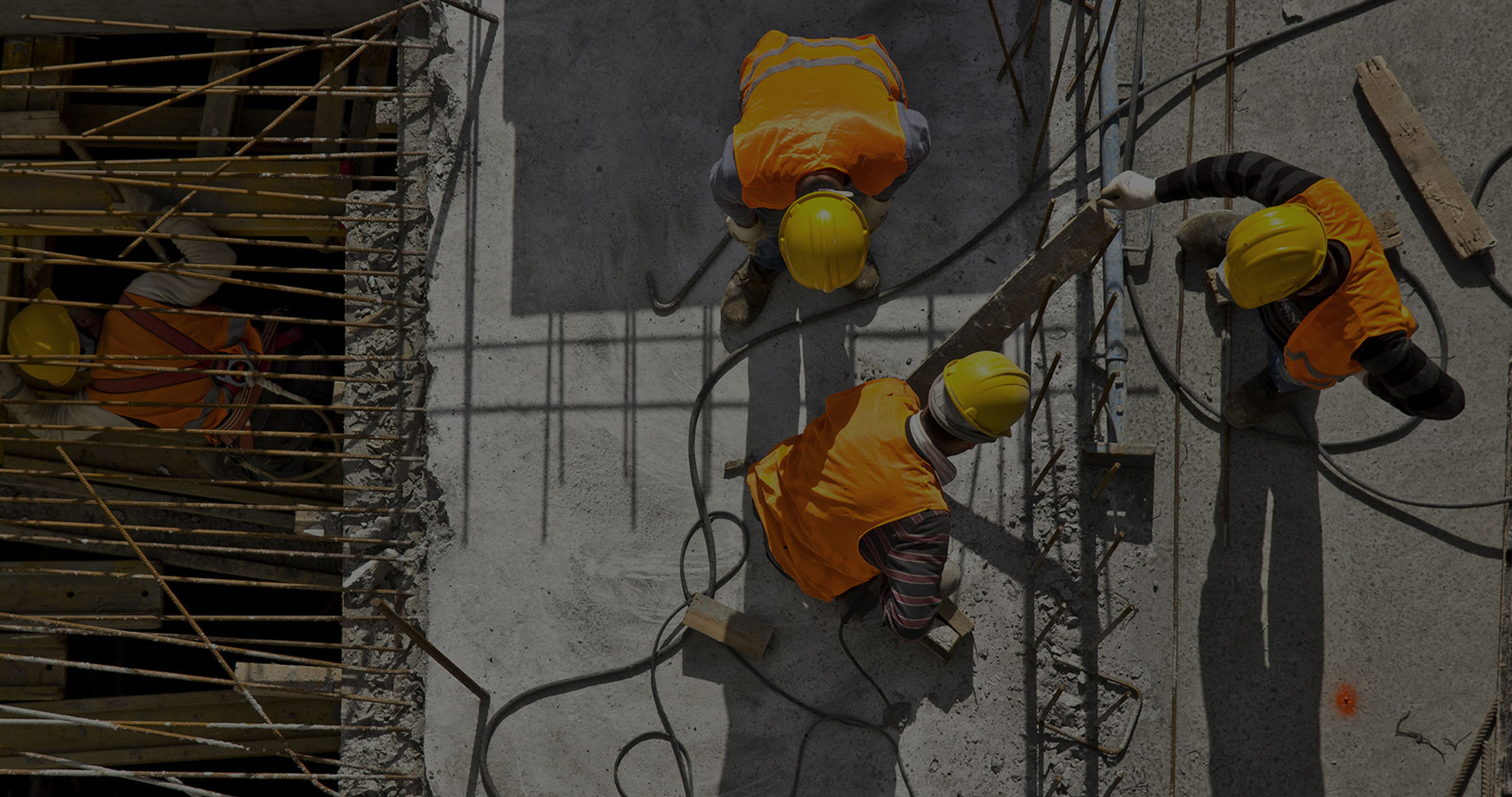 An engineer is observing the waterproof engineering.